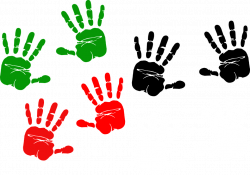 Baby Handprint Cliparts#4257798 - Shop of Clipart Library