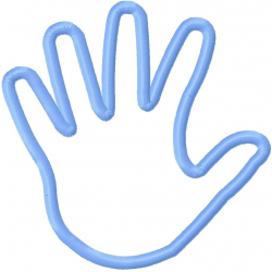 Kids Handprint Clipart | Free download best Kids Handprint ...
