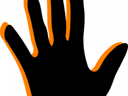 Orange Handprint Cliparts 8 - 510 X 594 | carwad.net