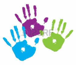 Kids Handprint Clipart | Clipart Panda - Free Clipart Images