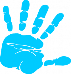Colorful Handprints Clipart - 2018 Clipart Gallery
