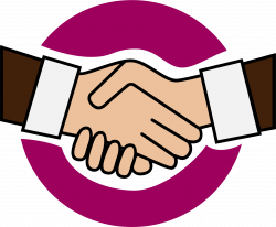 Clipart - A handshake icon