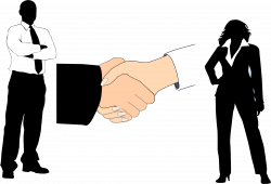 Clipart - Business Handshake