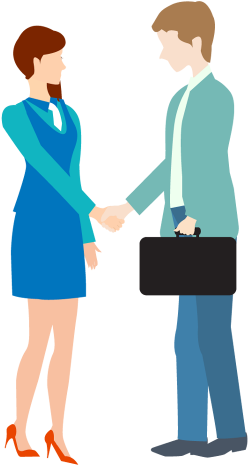 Businessperson Handshake Sales Clip art - business people ...