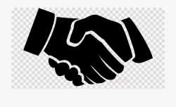 Hand Shake Clipart Png - Transparent Background Handshake ...