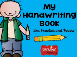 My Handwriting Book by Growing Kinders | Teachers Pay Teachers