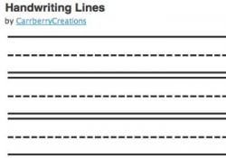 Handwriting kindergarten writing lines clipart – Gclipart.com