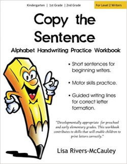 Copy the Sentence: Alphabet Handwriting Penmanship Practice ...