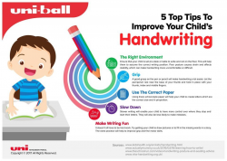 How To Improve Your Child's Handwriting Infographic - e ...