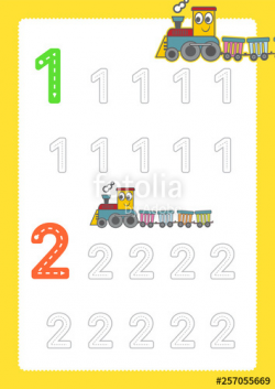 Free handwriting pages for writing numbers Learning numbers ...