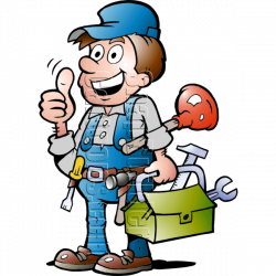 Plumbing Handyman with Plumbing Tools