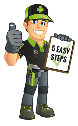 5 Simple Steps | Mr Handy Local | Your One Stop Handyman Professional