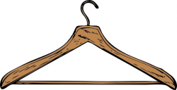 Coat Hanger clip art Free vector in Open office drawing svg ( .svg ...