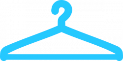 Blue Hanger Clip Art at Clker.com - vector clip art online ...