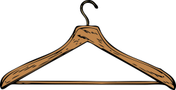 OnlineLabels Clip Art - Coat Hanger