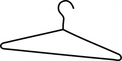 Free Clothes Hanger Clipart - Clipart Picture 3 of 4