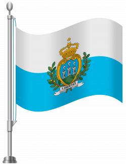 San Marino Flag PNG Clip Art - Best WEB Clipart