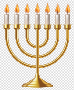 Gold-colored candle holder, Candlestick Menorah , Candle ...