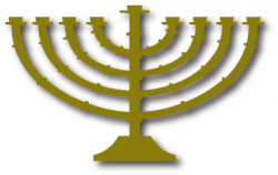 Hanukkah clip art free golden menorah holiday graphic ...