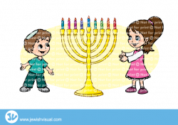 Lighting Hanukkah Candles - הדלקת נרות חנוכה - JVisual