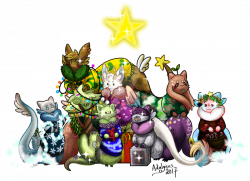 Holiday Sweater - Chufagons by Adalgeuse on DeviantArt