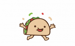 Happy Taco - Tacos Transparent Sticker Free PNG Images ...