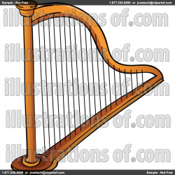 Harp Silhouette at GetDrawings.com | Free for personal use Harp ...