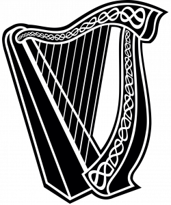 Celtic Harp Drawing at GetDrawings.com | Free for personal use ...