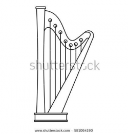 Image result for simple harp pattern printable | Sewing ...