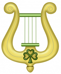 Saint Patricks Day Ireland Wedding Clip art - Green Harp 658*800 ...