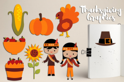 Thanksgiving Blessings, Harvest time clipart graphics
