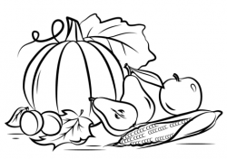 Autumn Harvest coloring page | Free Printable Coloring Pages