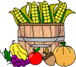Harvest and Thanksgiving Dinner Clip Art