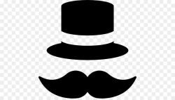 Top Hat Cartoon clipart - Moustache, Hat, Fashion ...