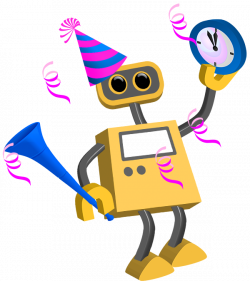 Robot 76: Happy New Year (No Date) | TIM
