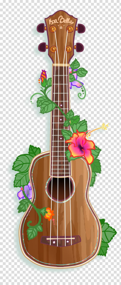 Brown ukulele , Hawaii Ukulele Acoustic guitar Musical ...
