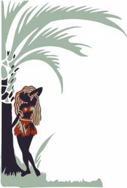 Clipart - Tropical Lady