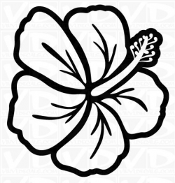 Hawaiian Flower Clip Art Clipart - Free Clipart | drawing ...