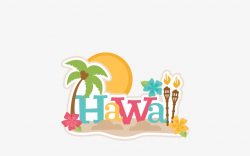 Hawaii Clipart Hibiscus Clipart Digital Flowers Summer ...