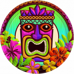Hawaiian tiki clip art - WikiClipArt