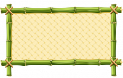 Images of Bamboo Frame Png - #SpaceHero