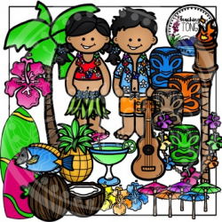 Tropical Hawaii Clipart