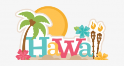 Vacation Clipart Hawaiian Vacation - Premium Vintage Hawaii ...