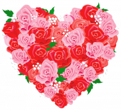Deco Rose Heart PNG Clipart Picture | ANYÁK NAPJA | Pinterest | Rose
