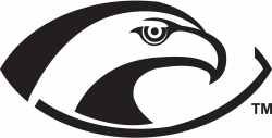 Hawk eye clipart black and white