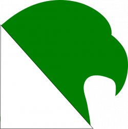 Hawk Logo Green Clip Art at Clker.com - vector clip art online ...