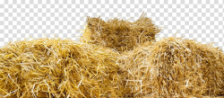 Brown hay lot, Top Of Straw Bales transparent background PNG ...