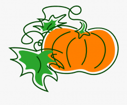 Hayride Clipart Pumpkin Plant - Desenho De Moranga Para ...