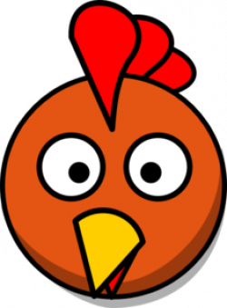 Chicken Head Clip Art at Clker.com - vector clip art online ...
