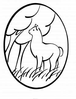 Llama Clipart - Clip Art Library